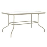 Cumpara ieftin Masa metalica Valor, Pako World, Sampanie, 110x60x70 cm