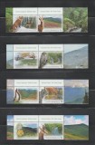 ROMANIA 2025 PARCURI NATIONALE - DEFILEUL JIULUI - Serie 4 val. cu vinieta LP.2527 MNH**