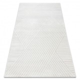 Covor BALANCE 1503 cremă - Geometric, structural, glamour, 140x190 cm