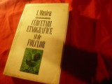 I.Muslea - Cercetari Etnografice si de Folclor - Ed.Minerva 1972 , 526pag