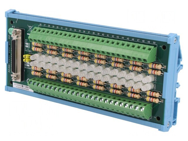 Bloc Terminal Șină DIN SCSI-II 50pin PCI-1752U ADAM-3951-BE