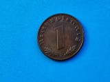1 Reichspfennig 1939-D - Germania-Calitate-in realitate arata bine!!