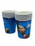 Set 10 pahare MICKEY 200 ml