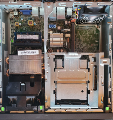 placa de baza, procesor si carcasa HP Elitedesk 800 G1 USDT - si 2 gb ram foto