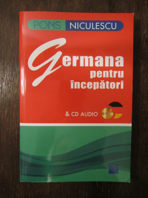 ANGELIKA LUNDQUIST-MOG ~ GERMANA PENTRU INCEPATORI ( + CD AUDIO ) foto