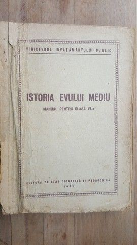 Istoria Evului Mediu. Manual pentru clasa a VI-a