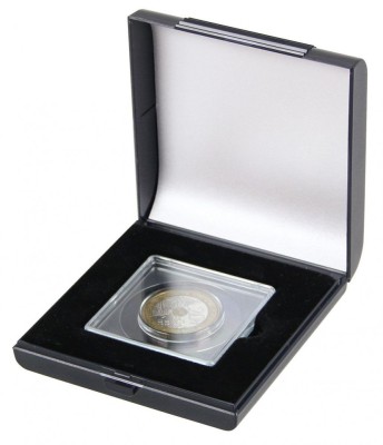 Cutie pentru o moneda in capsula patrata Square foto