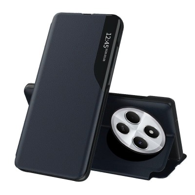 Husa Xiaomi Redmi 14C Eco Leather View flip tip carte, albastru foto