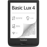 EBook Reader PocketBook Basic Lux 4 PB618, ecran tactil 6.0 E Ink Carta&trade; HD, 212dpi, 8GB+slot microSD, iluminare frontala, WiFi, Negru