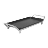 Gratar electric Table Chef Premium Princess, 23 x 43 cm, 2000 W, termostat, manere reci, aluminiu