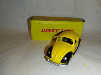 bnk jc Dinky Atlas Mattel - DY-181 - Volkswagen Beetle PTT - 1/43 - in cutie foto