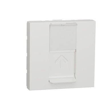 Priza RJ45 CAT6A FTP 2M Schneider Noua Unica alb NU344918 foto
