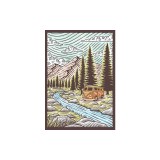 Great Outdoors Flexi Journal: (blank Lined Notebook of Natural Landscapes, Illustrated Journal That Celebrates Nature)
