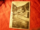 Ilustrata RPR Valea Jiului - Vedere circulat 1954 (julitura verso)