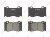 Set placute frana,frana disc INFINITI FX (2008 - 2016) ABE C11095ABE