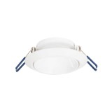 Rama spot Draco GU10 87X85mm, alb, Metsan