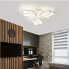 Lustra LED Aysun cu Telecomanda, 47W, Acril si Metal, Alb, Alessandro DESIGN