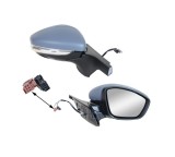 Oglinda exterioara Citroen C3, 11.2016-, Dreapta, reglare electrica; grunduit; incalzita; geam convex; cromat; senzor temperatura; 9 pini; cu semnali