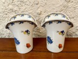 2 SFESNICE DIN PORTELAN FIN H7,5CM