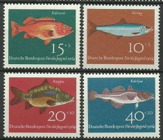 Bundes 1964 - Pesti, fauna, serie neuzata foto