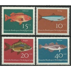 Bundes 1964 - Pesti, fauna, serie neuzata