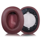 Set 2 bureti TXE pentru casti JBL Live 500BT, Over-Ear, Rosu, Piele ecologica, Spuma cu memorie
