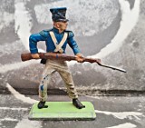 Britains Deetail 1/32 infanterist francez Razboaie Napoleoniene 54 mm 1971 H