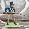 Britains Deetail 1/32 infanterist francez Razboaie Napoleoniene 54 mm 1971 H