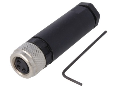 Conector M8 mamă 3 PIN IP67 foto