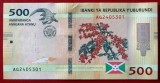 Burundi 500 Francs 2023 UNC necirculata **