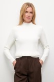 Answear.LAB pulover de cașmir culoarea bej, cu turtleneck