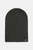 Jack Wolfskin căciulă culoarea bleumarin, din tricot gros, 1903892