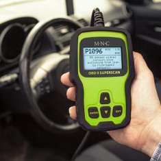 Aparat de diagnosticare auto OBD2 12V - Cititor coduri eroare auto - Meniu in limba romana foto