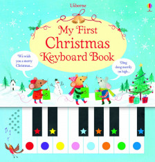 My First Christmas Keyboard Book - Carte Usborne (3+) foto