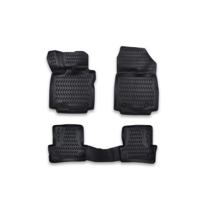 Covoare cauciuc tavita compatibile Renault Clio 3 2005-2012 Cod: 3D AP-1031 / A80-X117 Automotive TrustedCars foto