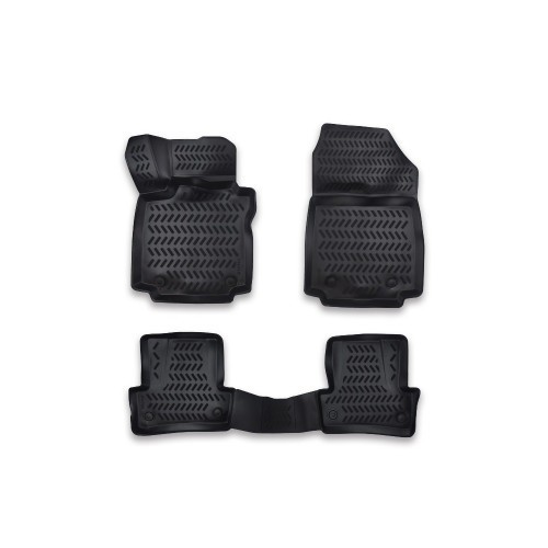 Covoare cauciuc tavita compatibile Renault Clio 3 2005-2012 Cod: 3D AP-1031 / A80-X117 Automotive TrustedCars