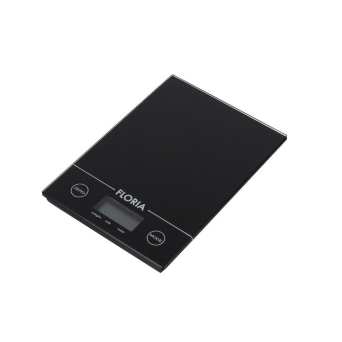 Cantar bucatarie digital Floria, suporta maxim 3 kg, negru