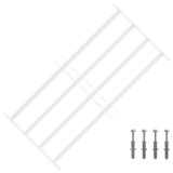 vidaXL Grilaj de securitate pentru feronerie cu 4 bare transversale 42031298
