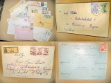 A536-Lot 37 bucati scrisori vechi corespondenta Europa.