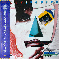 Vinil "Japan Press" Billy Squier – Signs Of Life (EX)