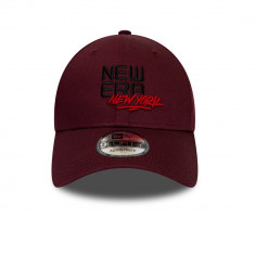 Sapca New Era 9forty New York US Rosu Bordeaux - Cod 1588734549 foto