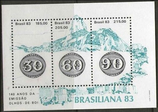 C439 - Brazilia 1983 - Bloc cat.nr.54 neuzat,perfecta stare.