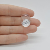 Cabochon cristal de stanca 22x16x7mm c168