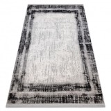 Covor TULS structural, franjuri 51235 Vintage, cadru antracit, 120x170 cm, Dreptunghi, Polipropilena