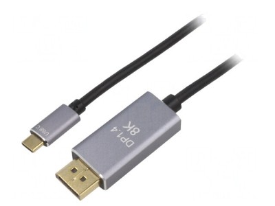 Adaptor DisplayPort 1.4 USB-C 1.8M foto