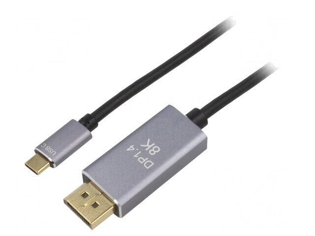 Adaptor DisplayPort 1.4 USB-C 1.8M