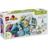 LEGO&reg; DUPLO - Cutie creativa cu Elsa si Olaf din Regatul de gheata (10462)
