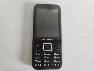 Telefon mobil Allview H4 Join negru folosit impecabil foto