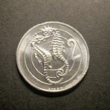 Cumpara ieftin 2 Lire 1975 San Marino (Caluti de mare - Seahorse)