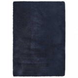 Cumpara ieftin Covor shaggy cu pom inalt, NAVARRA, bleumarin, 160x230 cm